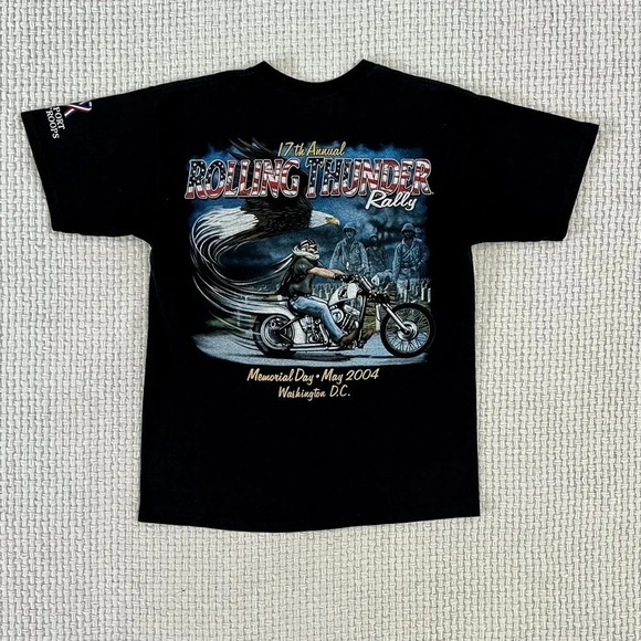 Vintage 2004 Biker Rally T-Shirt - Picture 3 of 6